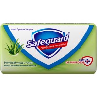 Антибактериальное мыло Safeguard Алоэ, 90 г 